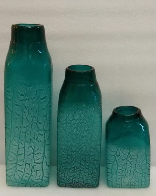 Glass Colour Sqr Med 28x10x10
